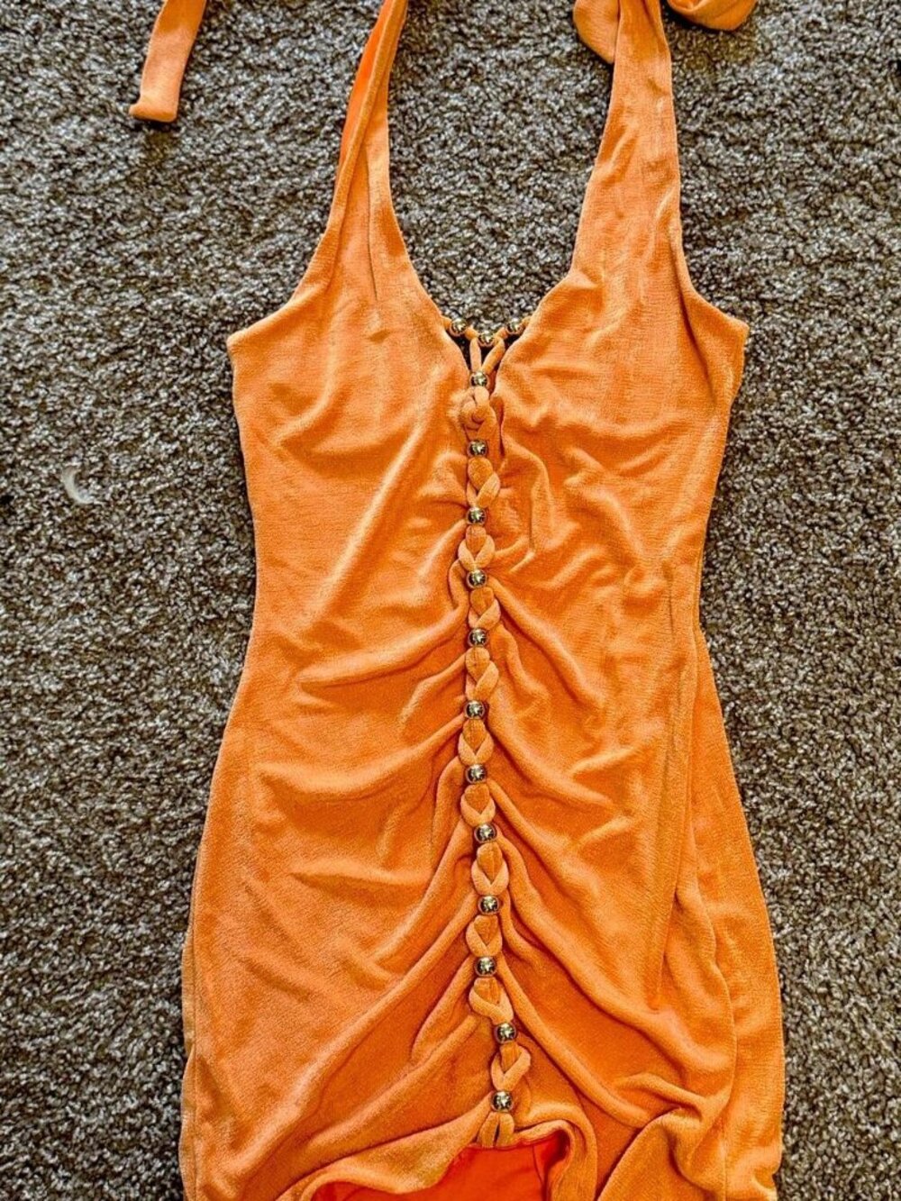 Outcast Halter Mini Dress